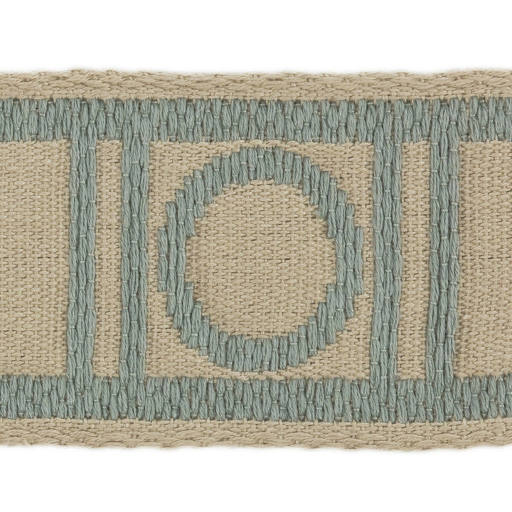 Stone Henge Mineral by Kravet Couture Designer Trim LINEN - 98%;VISCOSE - 2% France Horizontal: 4.75 and Vertical: 3 - Swanky Fabrics -