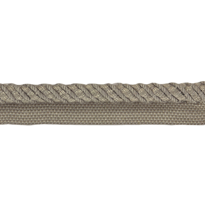 Curler Cord Stone by Kravet Couture Designer Trim COTTON - 55%;VISCOSE - 45% France Horizontal: and Vertical: 1 - Swanky Fabrics -