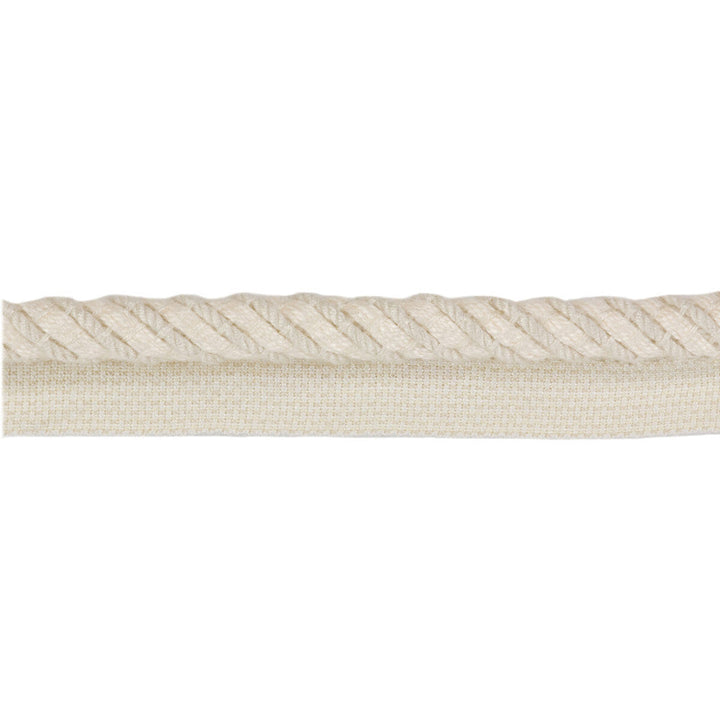 Curler Cord Salt by Kravet Couture Designer Trim COTTON - 55%;VISCOSE - 45% France Horizontal: and Vertical: 1 - Swanky Fabrics -