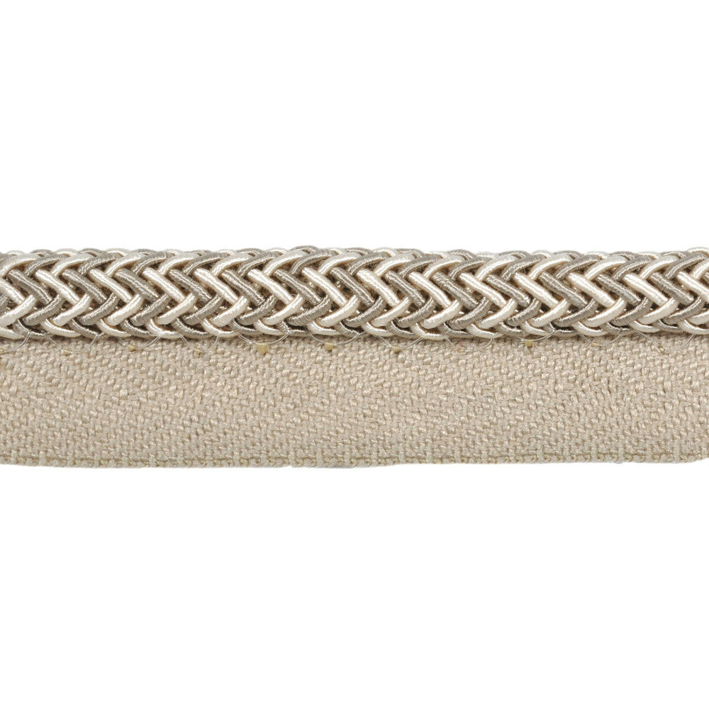 Electric Edge Taupe by Kravet Design Designer Trim JONATHAN ADLER UTOPIA COTTON - 55%;RAYON - 29%;POLYESTER - 15%;NYLON - 1% China Horizontal: and Vertical: 1 - Swanky Fabrics -