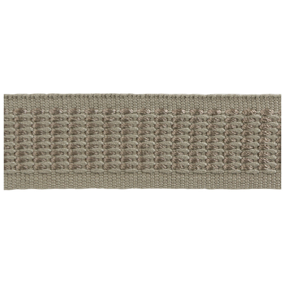 Oblixe Band Mink by Kravet Design Designer Trim DIANE VON FURSTENBERG SIGNATURE TRIM VISCOSE - 64%;MERCERIZED COTTON - 36% Egypt Horizontal: and Vertical: 1.53 - Swanky Fabrics -