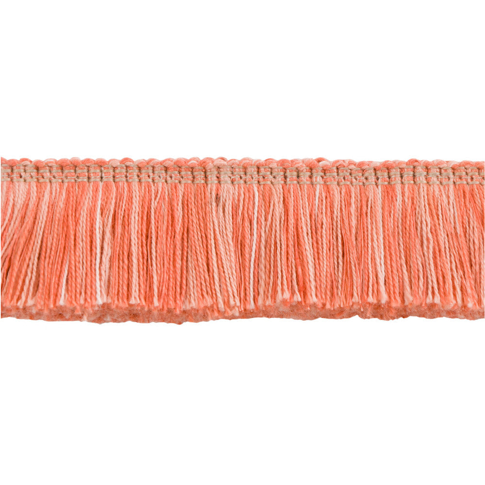Nushi Coral by Kravet Design Designer Trim ECHO HEIRLOOM INDIA TRIM COLLECTION COTTON - 93%;LINEN - 7% Egypt Horizontal: and Vertical: 1.57 - Swanky Fabrics -