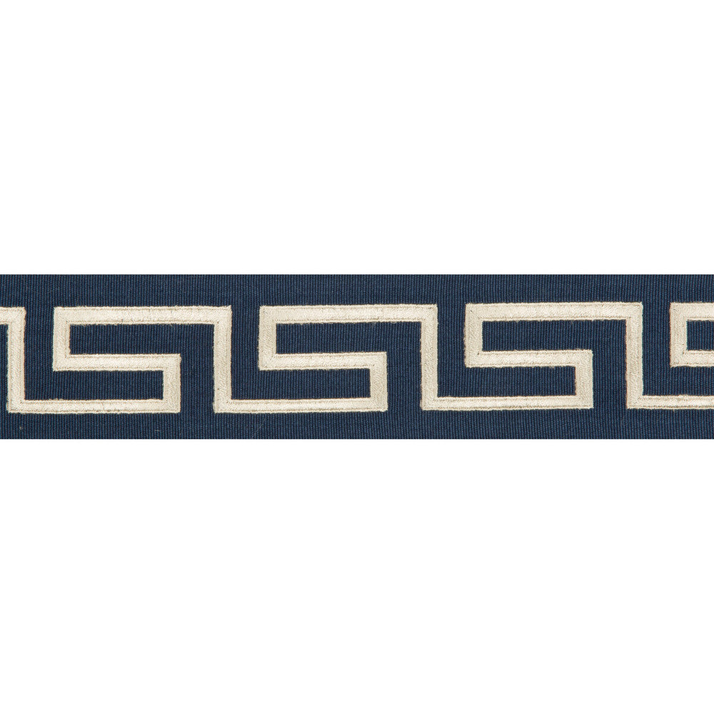 Keystone Border Nautical by Kravet Couture Designer Trim BRAIDS BANDS & BORDERS COTTON - 91%;RAYON - 9% India Horizontal: and Vertical: 1.95 - Swanky Fabrics -