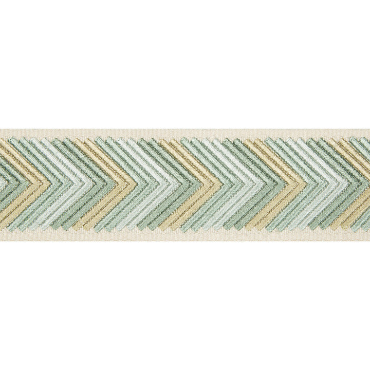 Arrowhead Spa by Kravet Couture Designer Trim BRAIDS BANDS & BORDERS RAYON - 51%;POLYESTER - 49% India - Horizontal: 1.57 and Vertical: 1 1.77 - Swanky Fabrics -