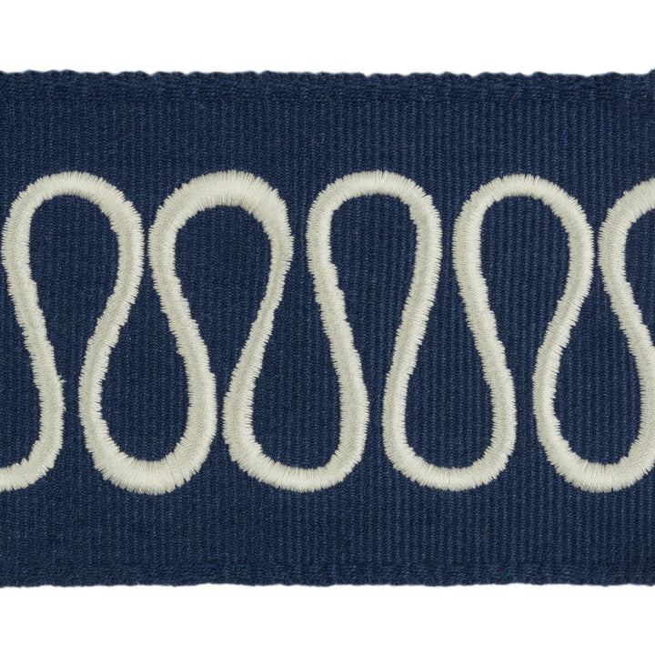 Bodoni Tape Sailor by Kravet Design Designer Trim JONATHAN ADLER CHARADE COTTON - 75%;VISCOSE - 25% India Horizontal: and Vertical: 2.36 - Swanky Fabrics -