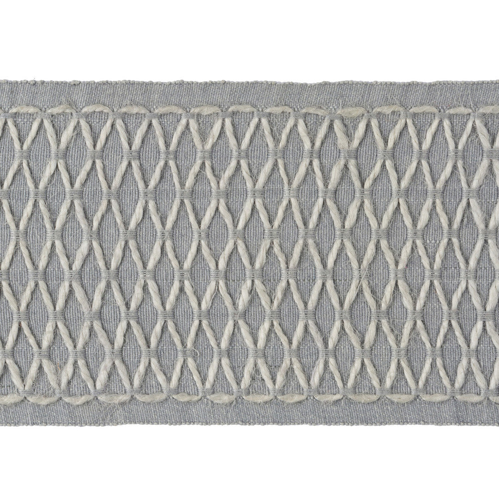 Chapelle Frost by Kravet Couture Designer Trim BARBARA BARRY CHALET TRIMS COTTON - 70%;JUTE - 30% India Horizontal: and Vertical: 3 - Swanky Fabrics -