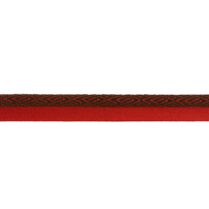 Twiga Red Pepper by Kravet Design Designer Trim TANZANIA J BANKS TRIM COLLECTION COTTON - 44%;WOOL - 22%;FIBRANNE - 17%;RAYON - 17% China Horizontal: and Vertical: 1 - Swanky Fabrics -