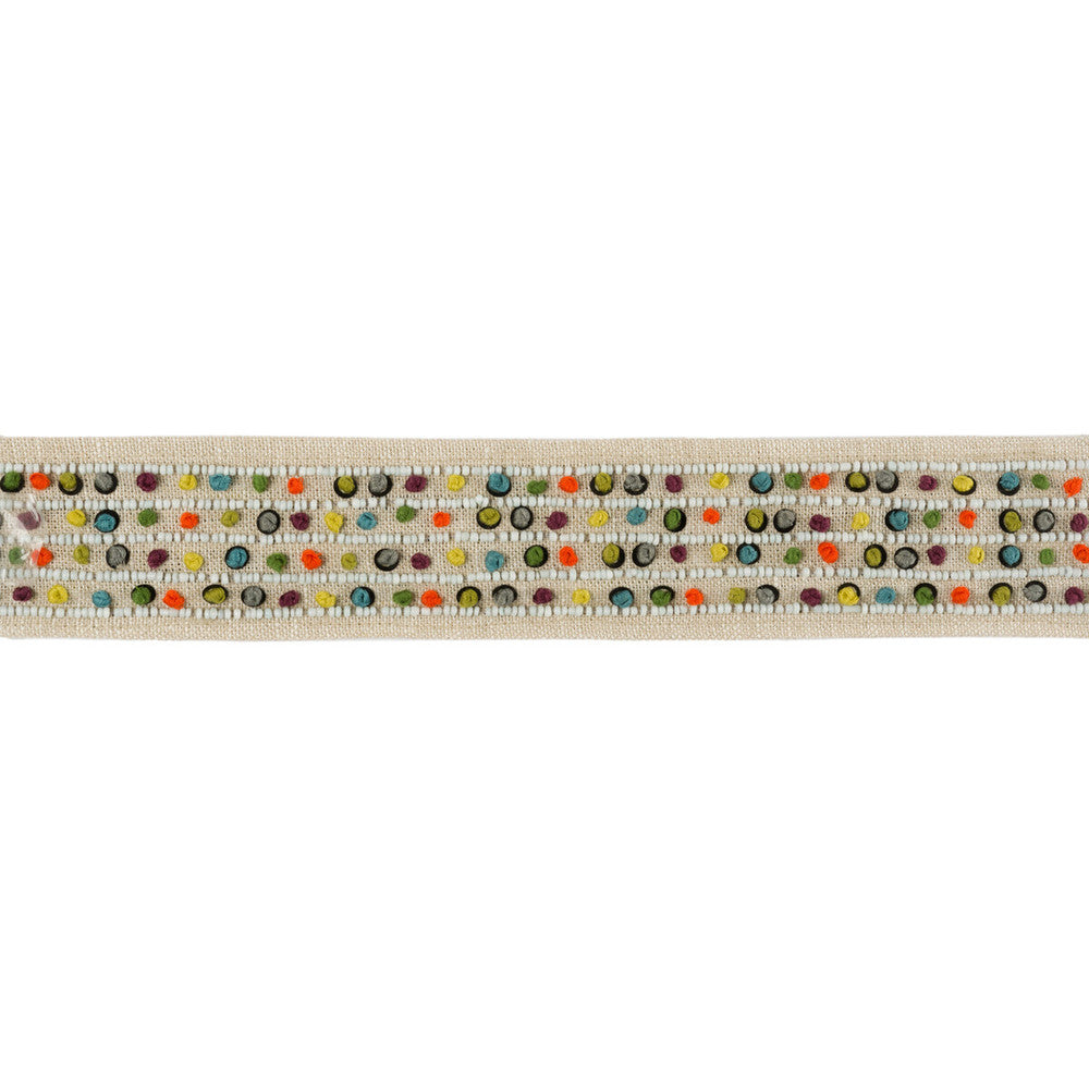 Banari Zanzibar by Kravet Design Designer Trim TANZANIA J BANKS TRIM COLLECTION METAL - 60%;LINEN - 30%;VISCOSE - 10% India Horizontal: and Vertical: 1.96 - Swanky Fabrics -