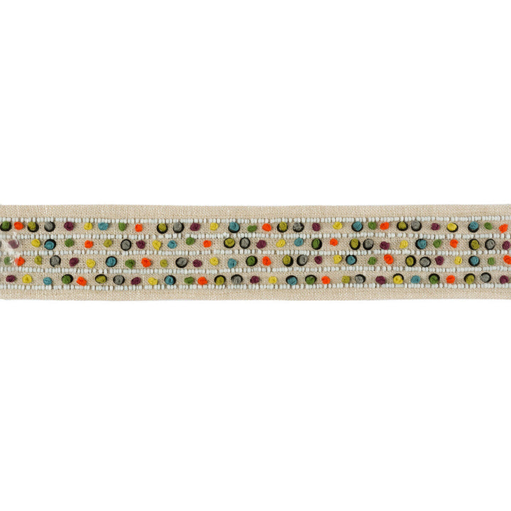Banari Zanzibar by Kravet Design Designer Trim TANZANIA J BANKS TRIM COLLECTION METAL - 60%;LINEN - 30%;VISCOSE - 10% India Horizontal: and Vertical: 1.96 - Swanky Fabrics -