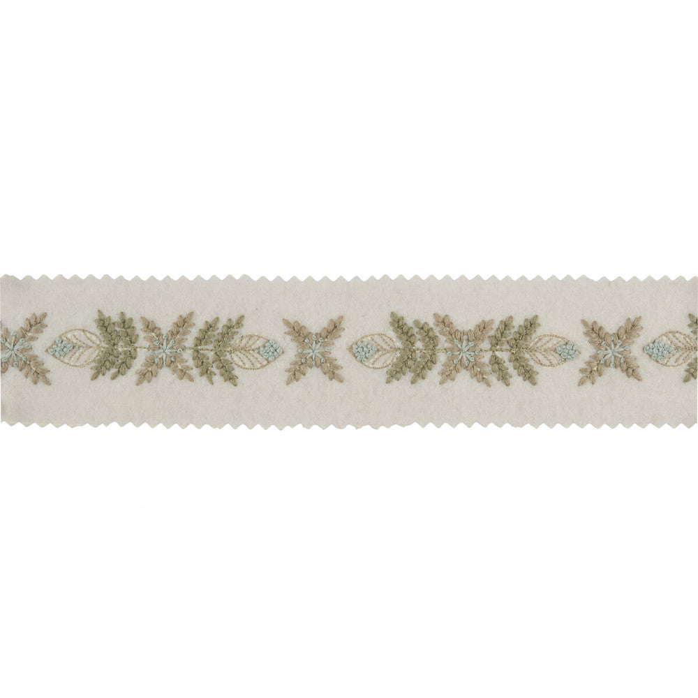 Edelweiss Green Meadow by Kravet Couture Trim Kravet Couture Trim Edelweiss Green MeadowTrim BARBARA BARRY CHALET TRIMS POLYESTER - 100% India </p><p>Repeat: H: , V: 1.5 - Fabric Carolina -