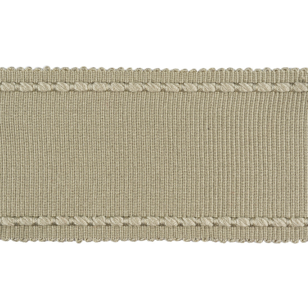 Cable Edge Band Dove by Kravet Design Trim Kravet Design Trim Cable Edge Band DoveTrim CONSTANTINOPLE FIBRANNE - 53%;RAYON - 47% China </p><p>Repeat: H: , V: 2.5 - Fabric Carolina -