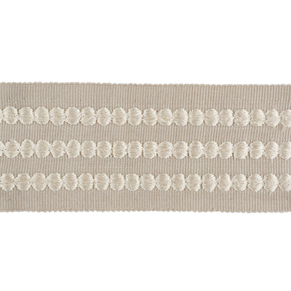 Triple Dot Flaxseed by Kravet Design Trim Kravet Design Trim Triple Dot FlaxseedTrim KATE SPADE COLLECTION COTTON - 85%;RAYON - 15% India </p><p>Repeat: H: , V: 1.5 - Fabric Carolina -