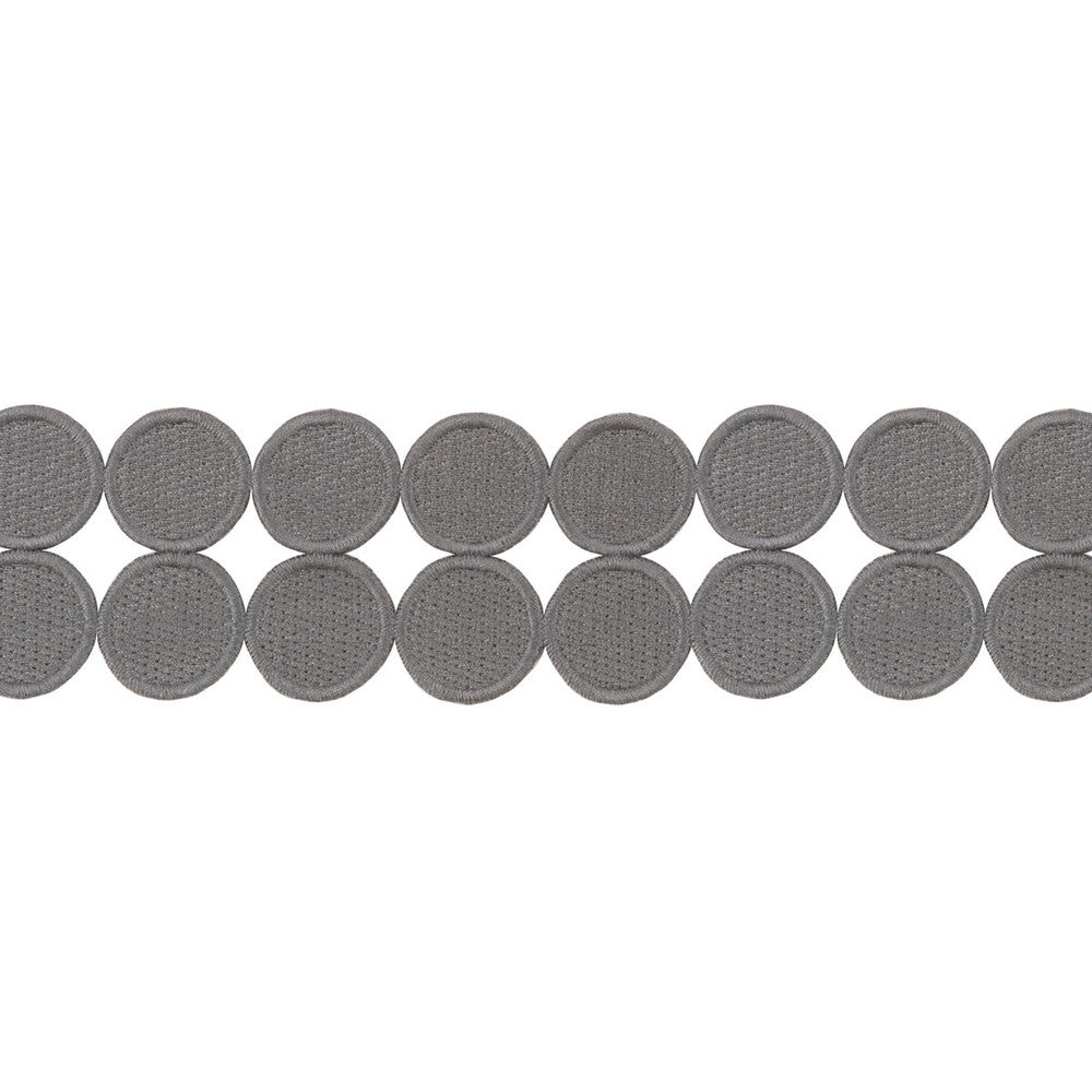 Double Dot Charcoal by Kravet Design Trim Kravet Design Trim Double Dot CharcoalTrim KATE SPADE COLLECTION POLYESTER - 100% China </p><p>Repeat: H: , V: 1.8125 - Fabric Carolina -