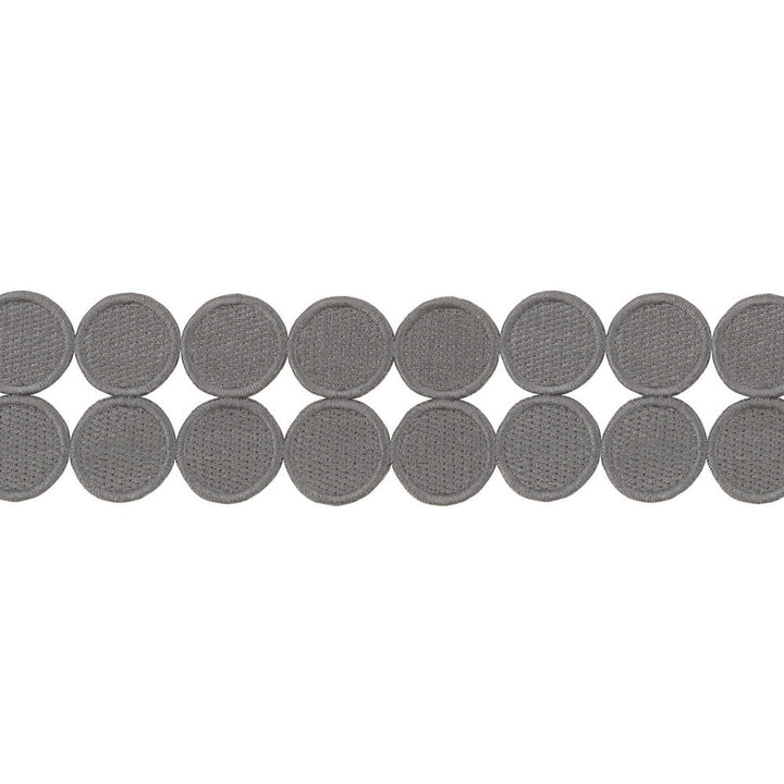Double Dot Charcoal by Kravet Design Trim Kravet Design Trim Double Dot CharcoalTrim KATE SPADE COLLECTION POLYESTER - 100% China </p><p>Repeat: H: , V: 1.8125 - Fabric Carolina -