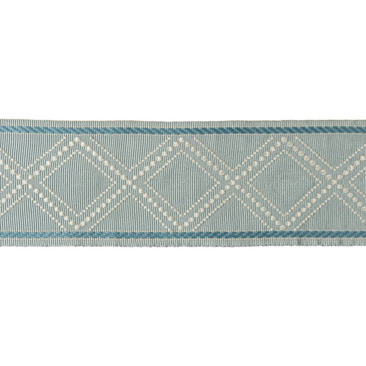 Diamond Trellis Spa by Kravet Design Designer Trim CANDICE OLSON COLLECTION POLYESTER - 72%;ACRYLIC - 28% Turkey - Horizontal: - and Vertical: - 3 - Swanky Fabrics -