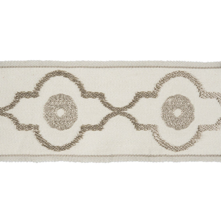 Ogee Chain Dove by Kravet Design Designer Trim CANDICE OLSON COLLECTION LINEN - 43%;RAYON - 33%;VISCOSE - 24% China - Horizontal: - and Vertical: - 2.95 - Swanky Fabrics -
