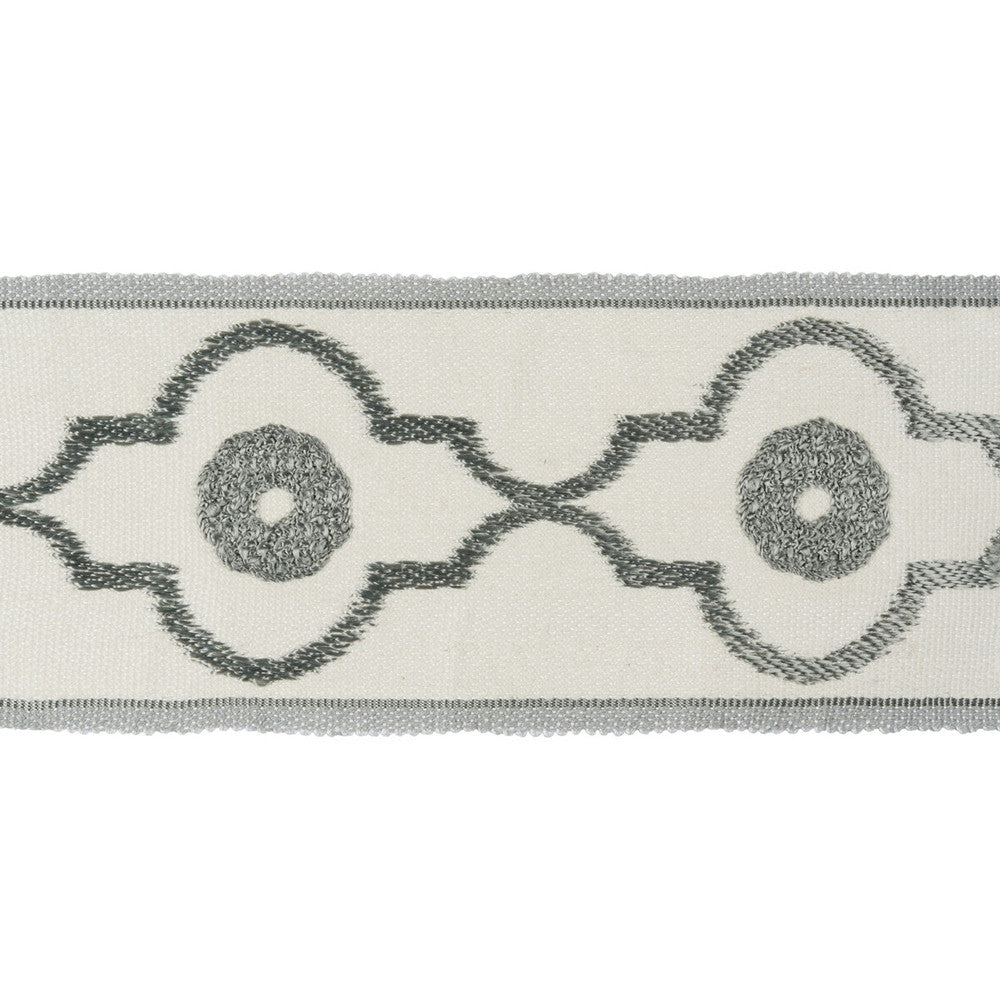 Ogee Chain Vapor by Kravet Design Designer Trim CANDICE OLSON COLLECTION LINEN - 43%;RAYON - 33%;VISCOSE - 24% China - Horizontal: - and Vertical: - 2.95 - Swanky Fabrics -