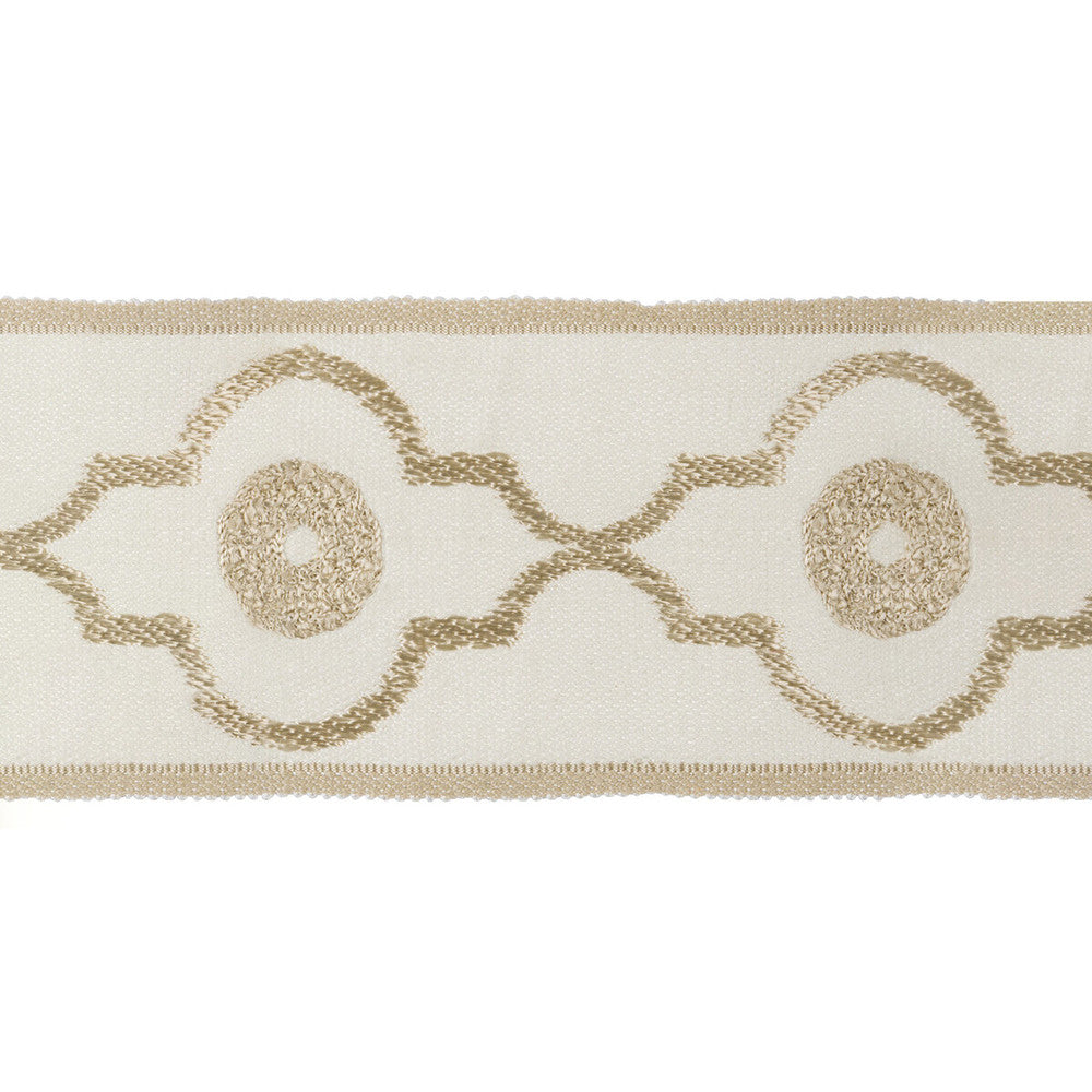 Ogee Chain Cream by Kravet Design Designer Trim CANDICE OLSON COLLECTION LINEN - 43%;RAYON - 33%;VISCOSE - 24% China - Horizontal: - and Vertical: - 2.95 - Swanky Fabrics -