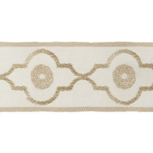 Kravet Trim Ogee Chain Cream