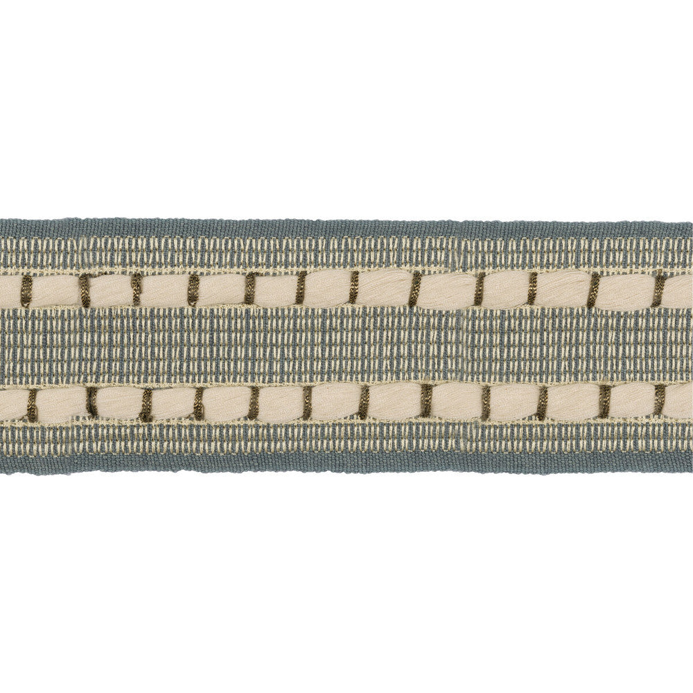 Ramble Tape Indigo by Kravet Design Trim Kravet Design Trim Ramble Tape IndigoTrim LINHERR HOLLINGSWORTH BOHEME TRIM LINEN - 79%;RAYON - 10%;POLYESTER - 9%;METALLIC - 2% India </p><p>Repeat: H: 1.2, V: 0.7 2.5 - Fabric Carolina -