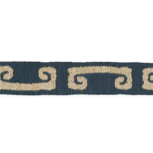 Kravet Trim Wonky Key Indigo