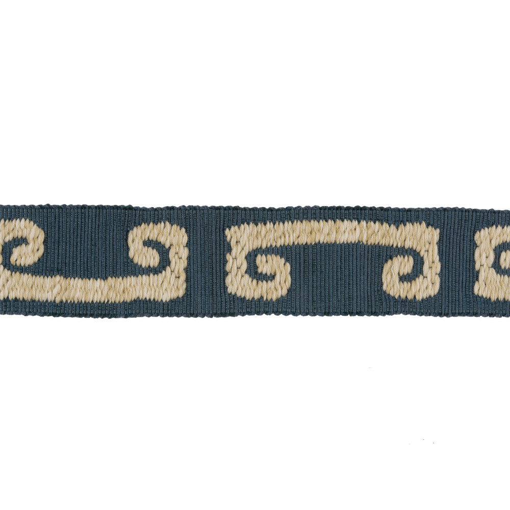 Wonky Key Indigo by Kravet Design Designer Trim LINHERR HOLLINGSWORTH BOHEME TRIM WOOL - 47%;COTTON - 29%;FIBRANNE - 11%;LINEN - 11%;POLYESTER - 2% China Horizontal: 2.4 and Vertical: 11 2.4 - Swanky Fabrics -