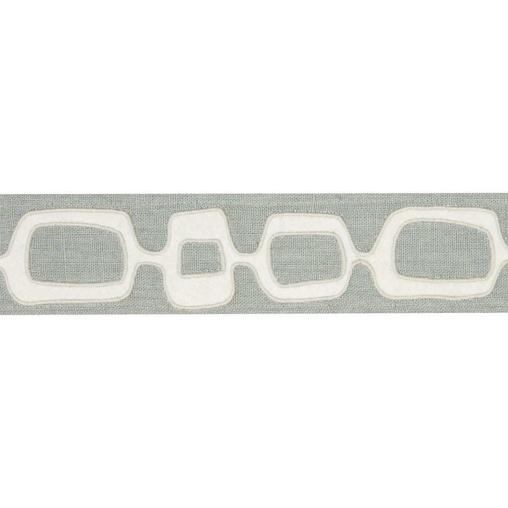 Organic Links Grey by Kravet Design Designer Trim LINEN - 50%;WOOL - 45%;VISCOSE - 5% India Horizontal: and Vertical: 2.75 - Swanky Fabrics -