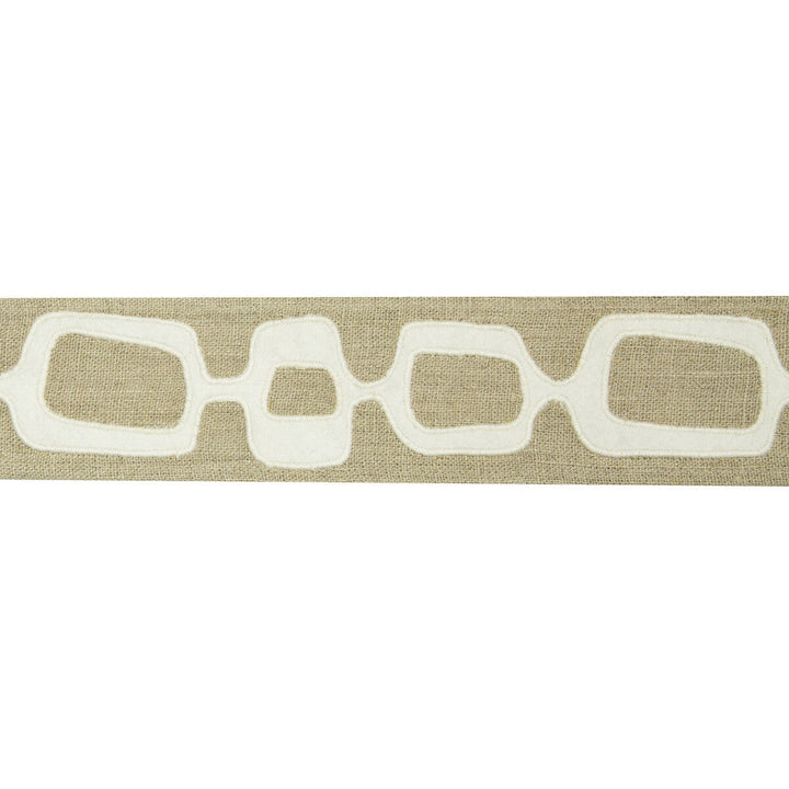 Organic Links Natural by Kravet Design Designer Trim - LINEN - 50%;WOOL - 45%;VISCOSE - 5% India - Horizontal: - and Vertical: - 2.75 - Swanky Fabrics -