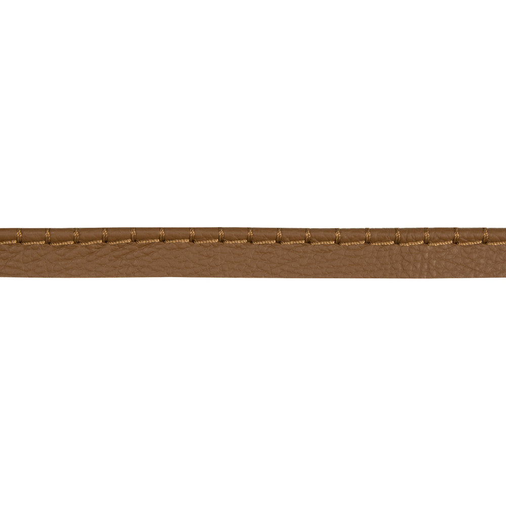 Whip Stitch Cord Sable by Kravet Design Designer Trim LEATHER TRIM COW HIDE - 90%;COTTON - 5%;POLYESTER - 5% Austria Horizontal: and Vertical: 2.5 - Swanky Fabrics -