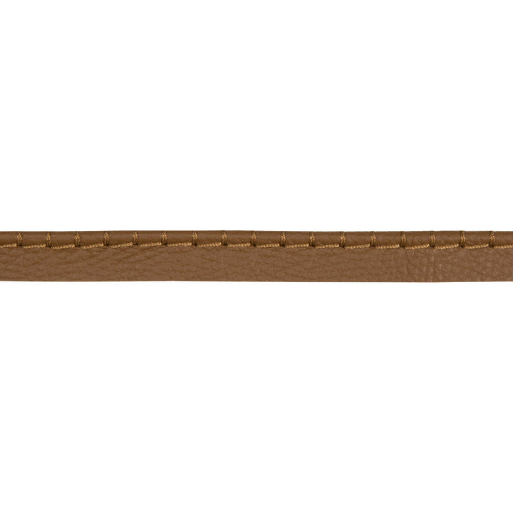 Whip Stitch Cord Sable by Kravet Design Designer Trim LEATHER TRIM COW HIDE - 90%;COTTON - 5%;POLYESTER - 5% Austria Horizontal: and Vertical: 2.5 - Swanky Fabrics -