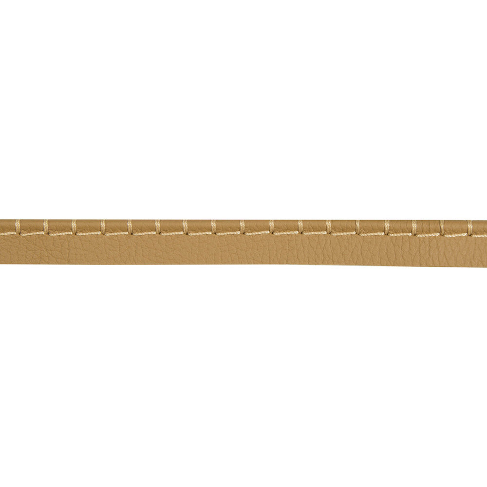 Whip Stitch Cord Tan by Kravet Design Designer Trim LEATHER TRIM COW HIDE - 90%;COTTON - 5%;POLYESTER - 5% Austria - Horizontal: - and Vertical: - 2.5 - Swanky Fabrics -