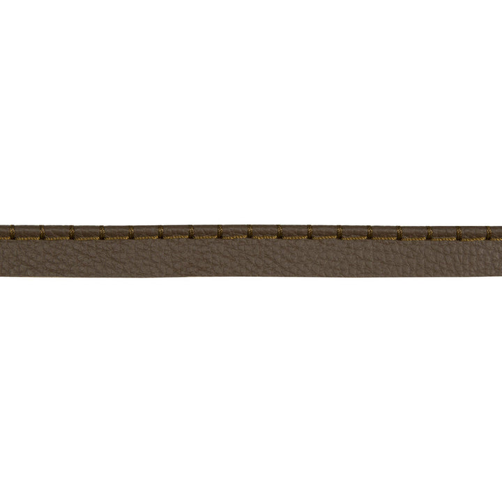 Whip Stitch Cord Peat by Kravet Design Designer Trim LEATHER TRIM COW HIDE - 90%;COTTON - 5%;POLYESTER - 5% Austria Horizontal: and Vertical: 2.5 - Swanky Fabrics -