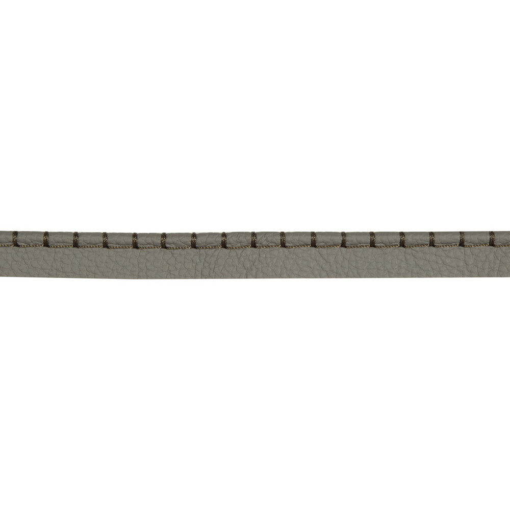 Whip Stitch Cord Charcoal by Kravet Design Designer Trim LEATHER TRIM COW HIDE - 90%;COTTON - 5%;POLYESTER - 5% Austria Horizontal: and Vertical: 2.5 - Swanky Fabrics -