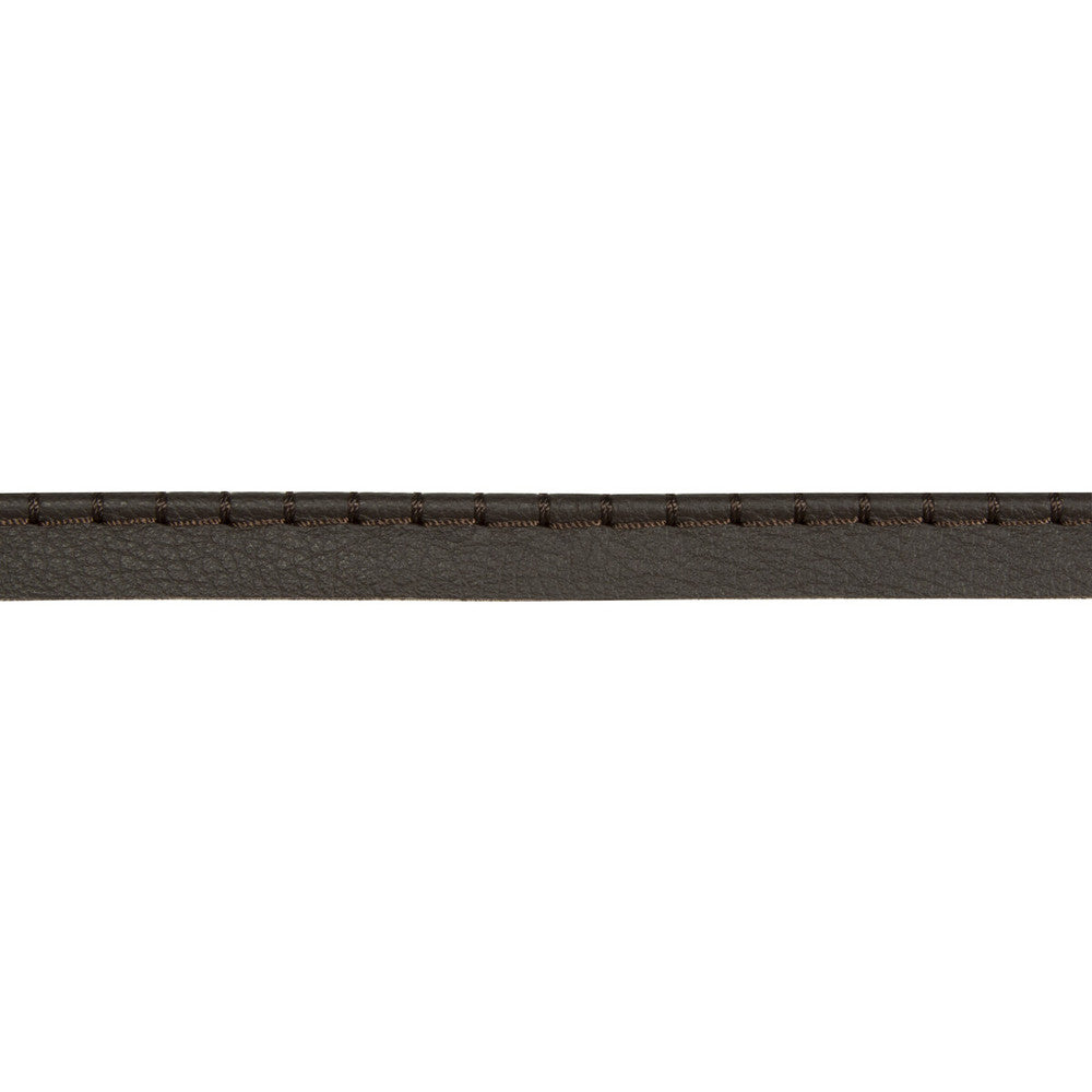 Whip Stitch Cord Black by Kravet Design Designer Trim LEATHER TRIM COW HIDE - 90%;COTTON - 5%;POLYESTER - 5% Austria Horizontal: and Vertical: 2.5 - Swanky Fabrics -