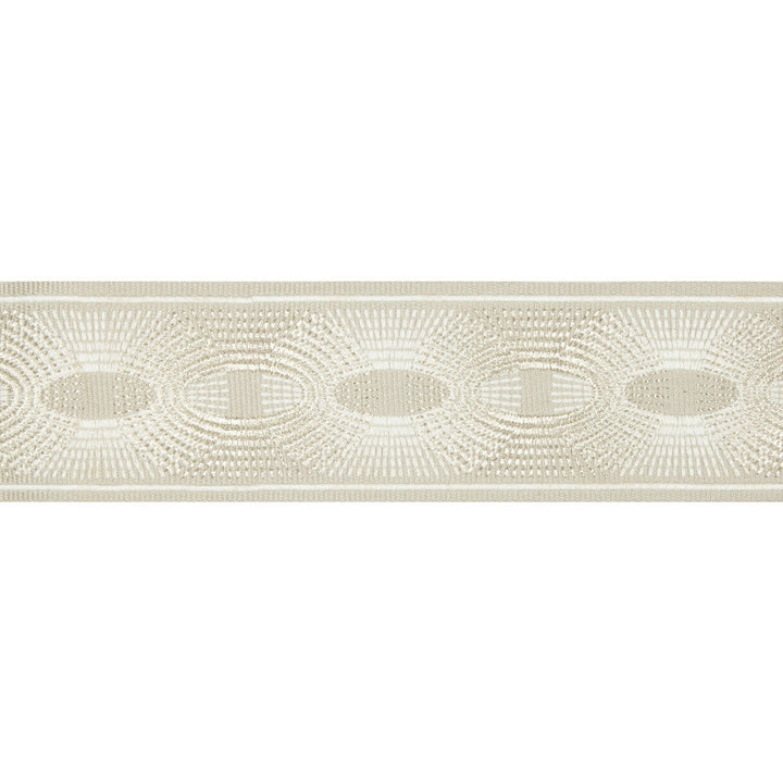 Deco Rays Soft Grey by Kravet Design Trim Kravet Design Trim Deco Rays Soft GreyTrim BRAIDS BANDS & BORDERS LINEN - 35%;POLYESTER - 32%;VISCOSE - 20%;METALLIC - 13% China </p><p>Repeat: H: , V: 3 - Fabric Carolina -