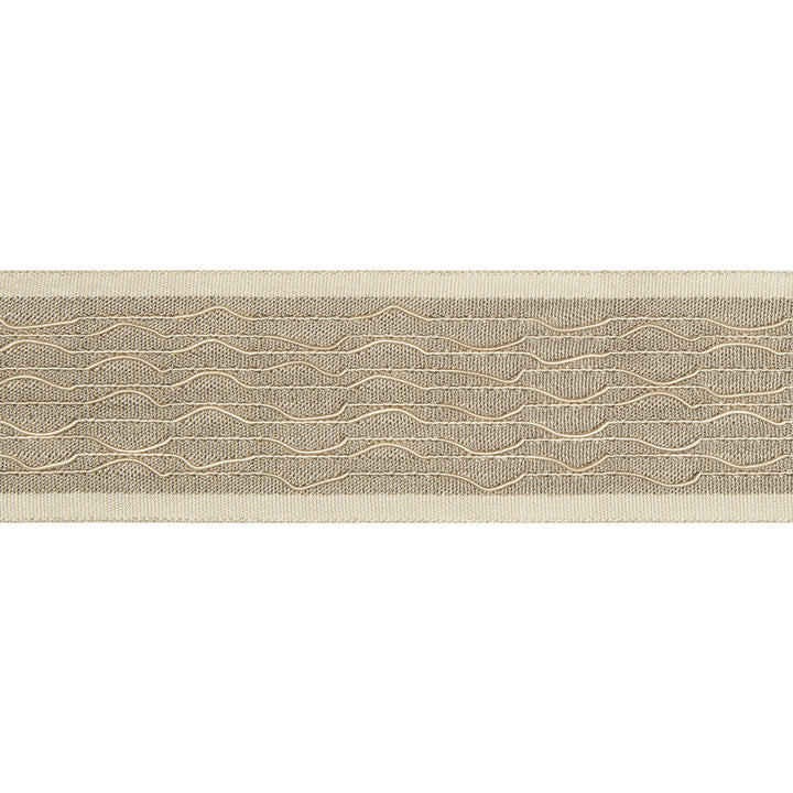 Fine Lines Stone by Kravet Design Designer Trim BRAIDS BANDS & BORDERS RAYON - 88%;COTTON - 12% China Horizontal: and Vertical: 2 - Swanky Fabrics -