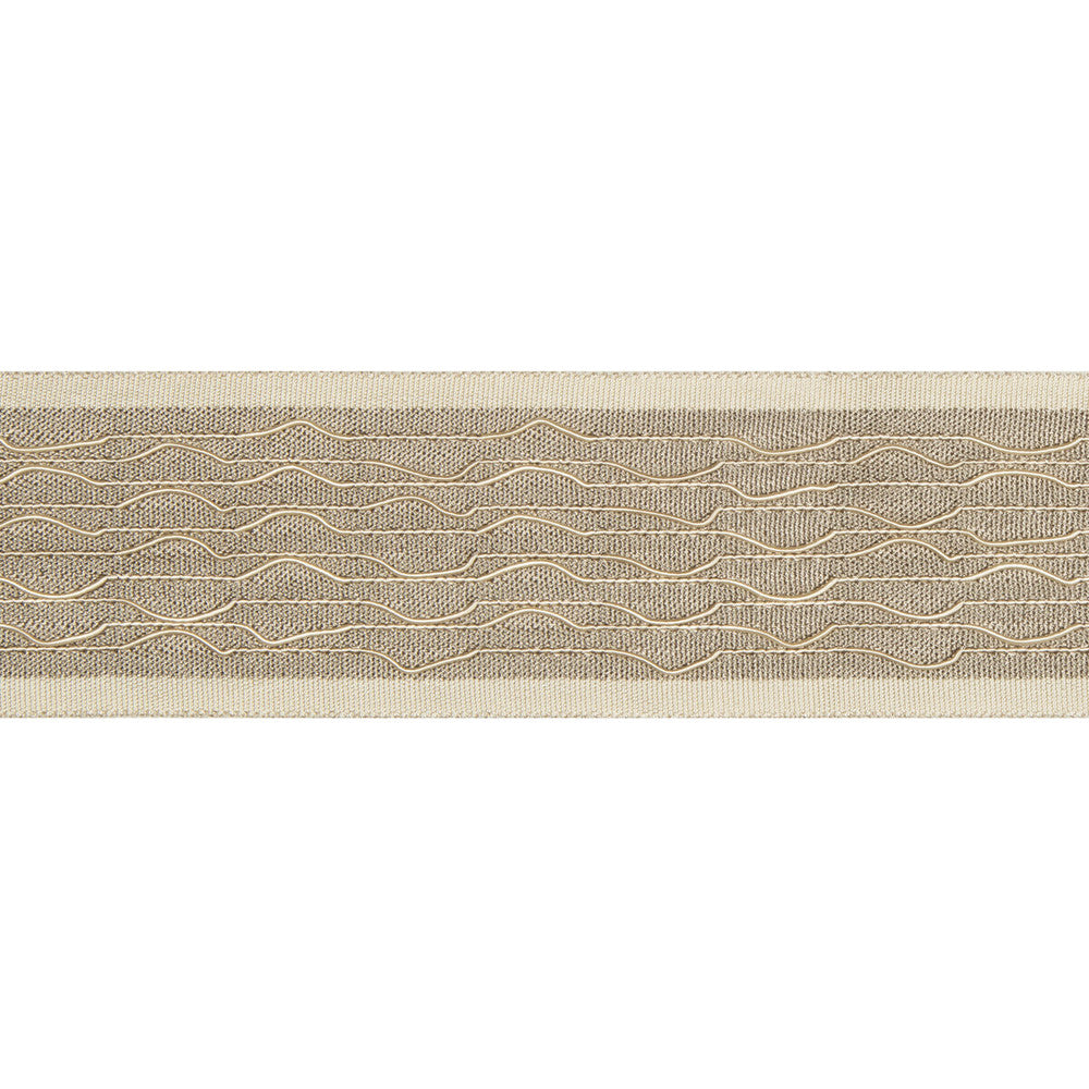 Fine Lines Stone by Kravet Design Designer Trim BRAIDS BANDS & BORDERS RAYON - 88%;COTTON - 12% China - Horizontal: - and Vertical: - 2 - Swanky Fabrics -