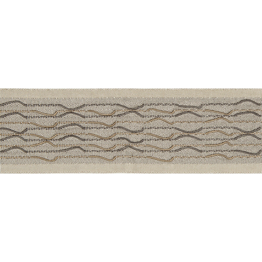 Fine Lines Warm Grey by Kravet Design Trim Kravet Design Trim Fine Lines Warm GreyTrim BRAIDS BANDS & BORDERS RAYON - 88%;COTTON - 12% China </p><p>Repeat: H: , V: 2 - Fabric Carolina -