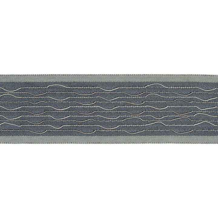 Fine Lines Slate by Kravet Design Designer Trim BRAIDS BANDS & BORDERS RAYON - 88%;COTTON - 12% China Horizontal: and Vertical: 2 - Swanky Fabrics -