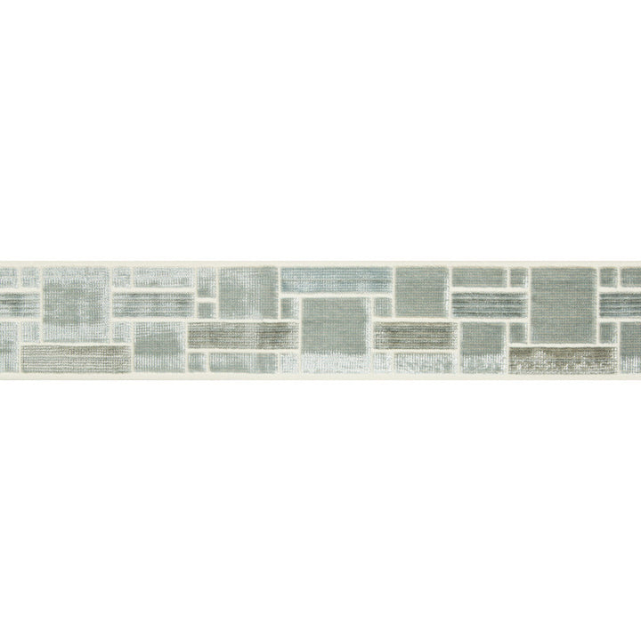 Brick Path Mineral by Kravet Design Designer Trim BRAIDS BANDS & BORDERS COTTON - 56%;VISCOSE - 44% India Horizontal: and Vertical: 2.75 - Swanky Fabrics -