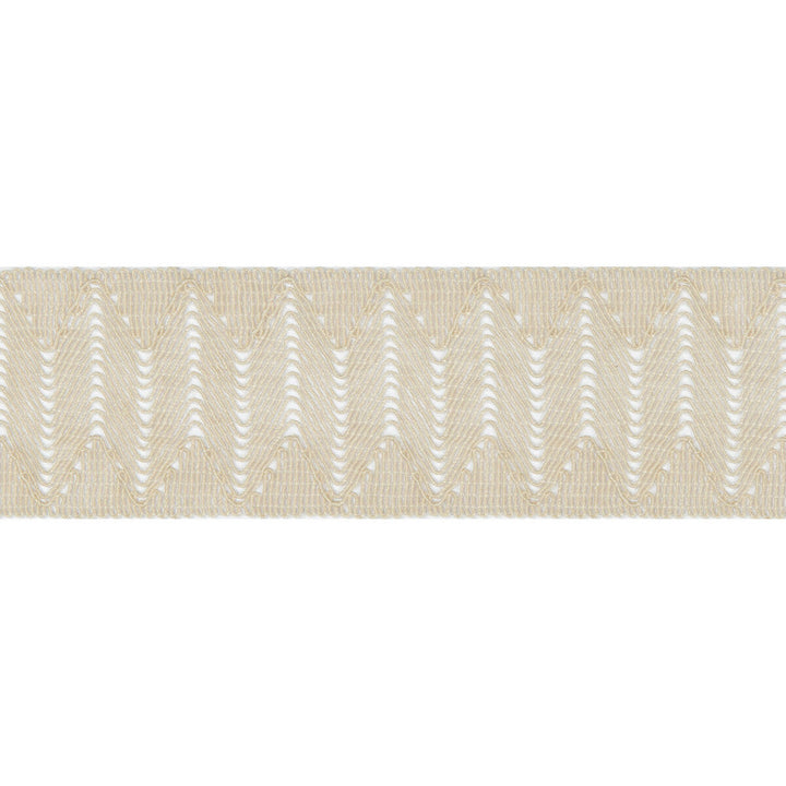 Wave Crest Ivory by Kravet Couture Designer Trim SUE FIRESTONE MALIBU TRIM LINEN - 63%;ACRYLIC - 29%;POLYAMIDE - 8% Italy Horizontal: and Vertical: 2.16 - Swanky Fabrics -