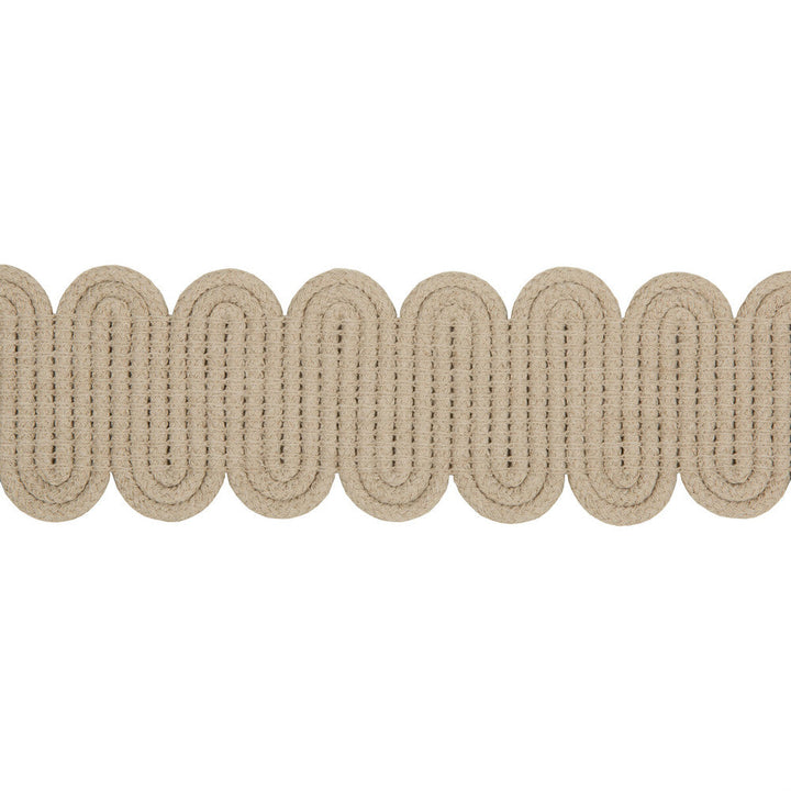 Switchback Sandy by Kravet Design Designer Trim PERFORMANCE TRIM INDOOR/OUTDOOR POLYAMIDE - 100% Germany Horizontal: 1 and Vertical: 2 - Swanky Fabrics -