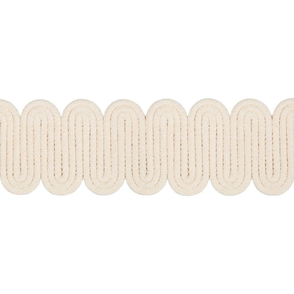 Switchback Natural by Kravet Design Designer Trim PERFORMANCE TRIM INDOOR/OUTDOOR POLYAMIDE - 100% Germany Horizontal: 1 and Vertical: 2 - Swanky Fabrics -