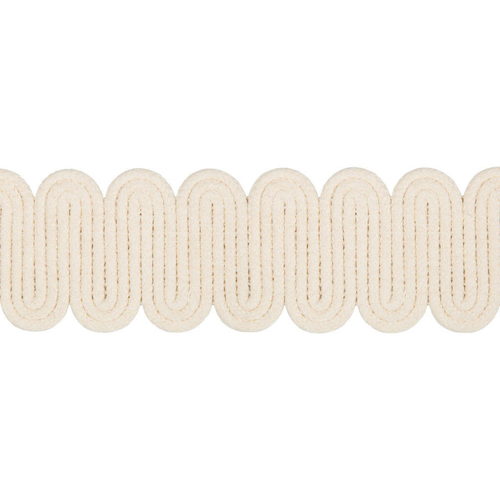 Switchback Natural by Kravet Design Designer Trim PERFORMANCE TRIM INDOOR/OUTDOOR POLYAMIDE - 100% Germany Horizontal: 1 and Vertical: 2 - Swanky Fabrics -