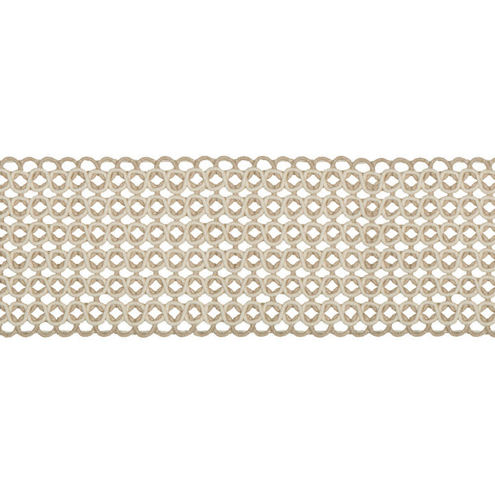 Hammock Border Limestone by Kravet Design Designer Trim PERFORMANCE TRIM INDOOR/OUTDOOR POLYACRYLIC - 97%;POLYESTER - 3% Germany - Horizontal: - and Vertical: - 2.76 - Swanky Fabrics -