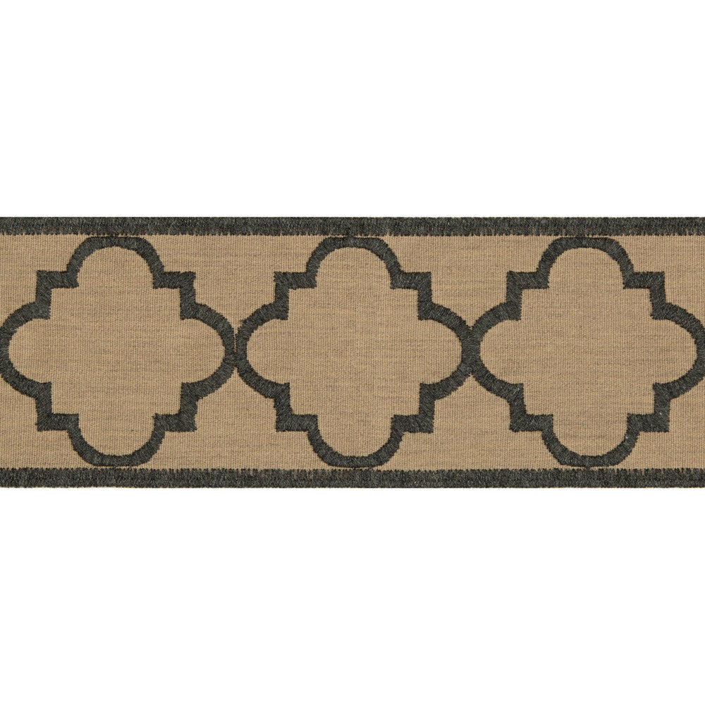 Garden Ogee Iron by Kravet Design Designer Trim PERFORMANCE TRIM INDOOR/OUTDOOR POLYACRYLIC - 98%;POLYESTER - 2% Germany - Horizontal: 3.15 and Vertical: - 3.7 - Swanky Fabrics -