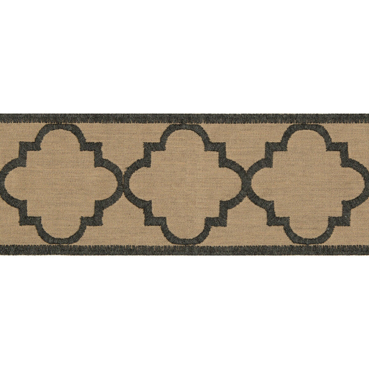 Garden Ogee Iron by Kravet Design Designer Trim PERFORMANCE TRIM INDOOR/OUTDOOR POLYACRYLIC - 98%;POLYESTER - 2% Germany - Horizontal: 3.15 and Vertical: - 3.7 - Swanky Fabrics -