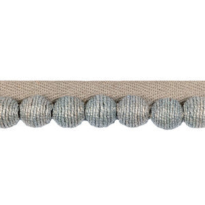 Kravet Trim Juteball Cord Pewter