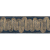 Kravet Trim Ischia Tape Gold/Navy