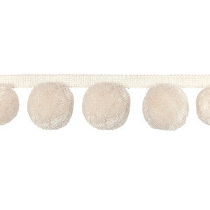 Kravet Trim Jungle Poms Ivory
